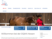 Tablet Screenshot of dqha-hessen.de